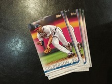 2019 Topps Series 2 #369 Charlie Culberson 17 count lot Atlanta Braves