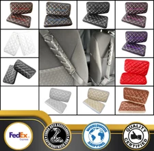 Custom Car Diamond Seat Belt VIP JDM Cover Pad (2 Pieces)