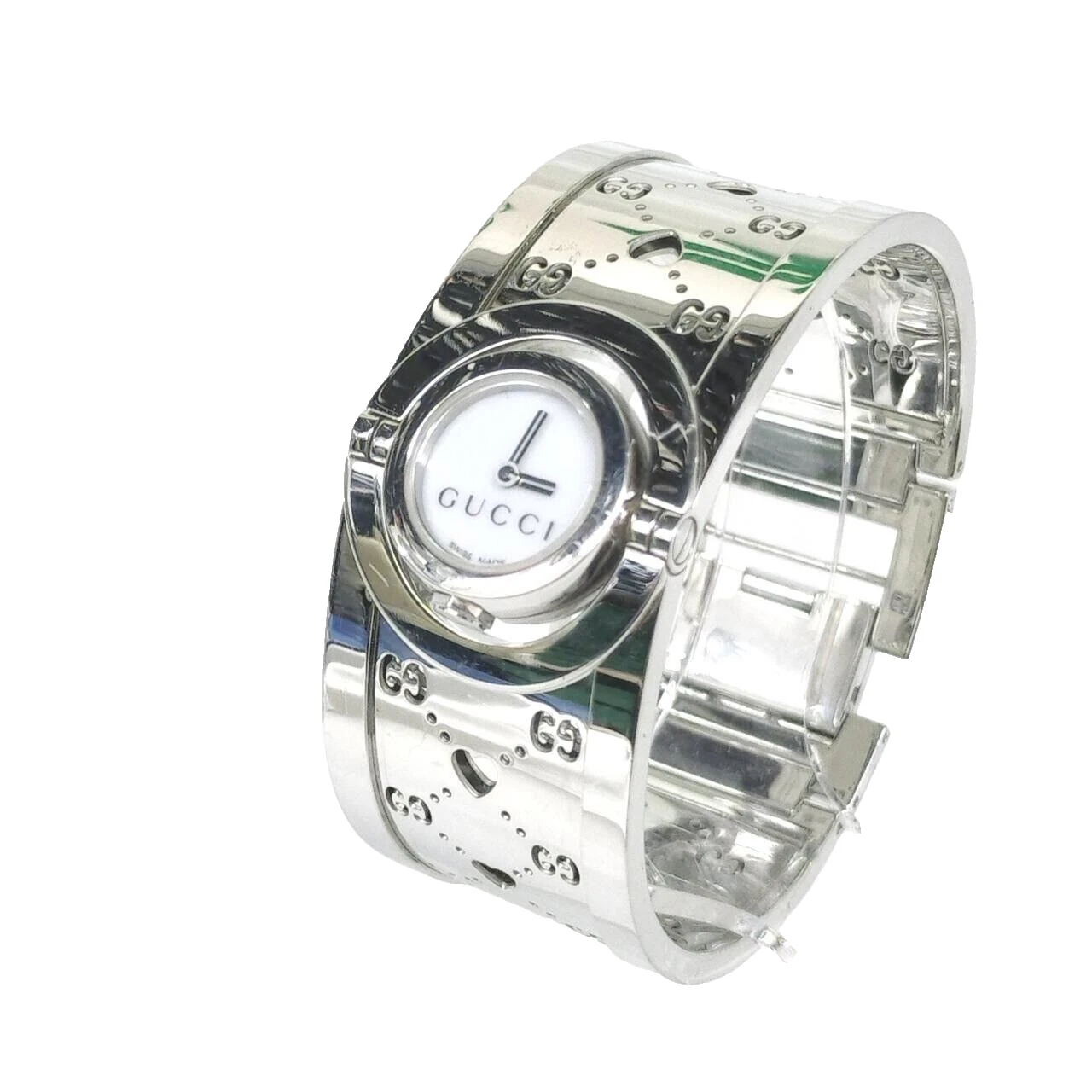 Orologio Gucci Twirl Bracciale Donna Lucido Ottime Condizioni