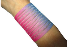 Hydas Handgelenk-Stütze / Handgelenk-Bandage, Größe II, M, Regenbogen-Farben