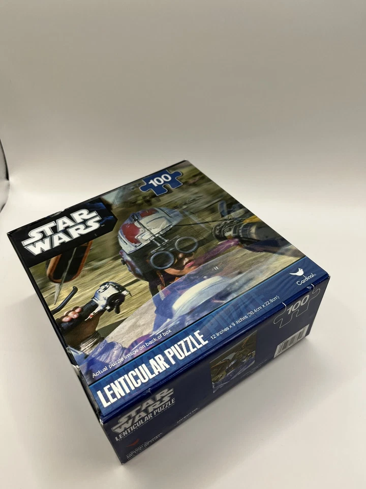 Star Wars Lenticular Jigsaw Puzzle Anakin Skywalker 100 Pieces 12 X 9 - Image 3 of 4