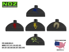 for Glock 17 19 Gen 4-5 Grip Plug Aluminum Color Filled Laser Engraved Outdoors