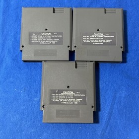 (3) Golf Nintendo Entertainment System NES Lot Jack Nicklaus Lee Trevino&rsquo;s