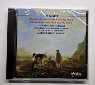 Mozart Clarinet Concerto in A Major K622 Quintet in A Major K581 Thea King CD