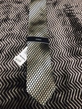 NWT ALFANI Men's Silk Tie Leopard Spots 58L 3.5w