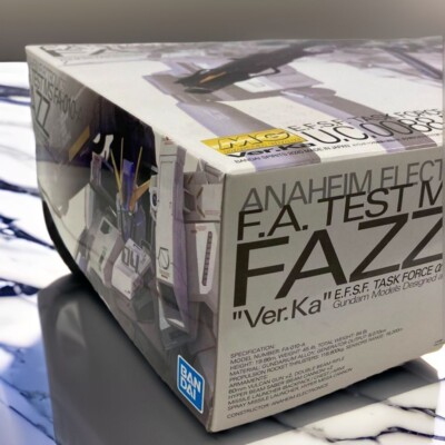 MG 1/100 FAZZ Ver.Ka Mobile Suit Gundam Sentinel Model Kit Bandai