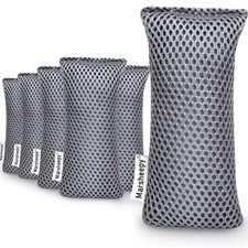 6 Pack Shoe Deodorizer Bags Bamboo Charcoal Odor Eliminator for Gym Bag Car