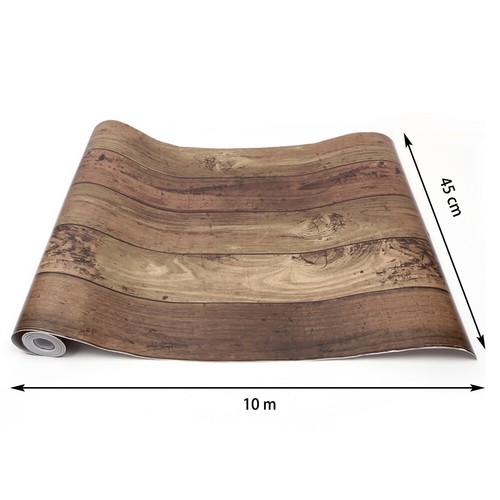 10M Roll Rustic Wood Grain Wallpaper DIY Self-Adhesive Contact Paper Sticker AU - Picture 5 of 13