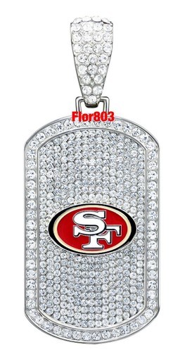 Collar con etiqueta de perro Bling del equipo de la NFL - Imagen 32 de 34