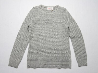 FjallRaven Women Ovik Structure Sweater (S) Egg Shell / Grey 89775 | eBay