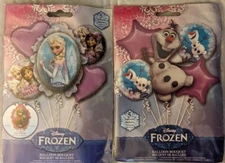 Disney FROZEN ELSA & ANNA & OLAF Foil Mylar Balloons Birthday Party - YOU PICK