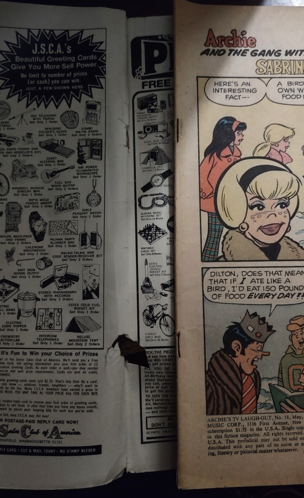 Archie's TV Laugh-Out #18 (ARCHIE COMICS Publications, Inc. May 1973 ...