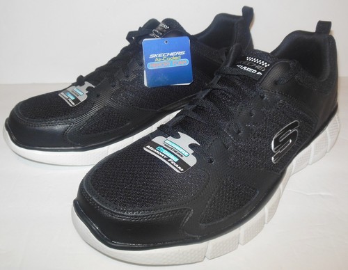 Memory Foam Black Athletic Shoes 