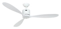 Energiespar Deckenventilator Mit Fernbedienung Casafan Aeroplan Eco Weiß 132 Cm