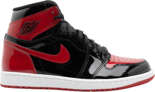 Size 8 Jordan 1 Retro OG High Patent Bred GET IT BEFORE ITS GONE 100% REAL - Picture 1 of 1