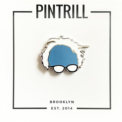 Bernie Sanders “Hair and Glasses” Pin by Pintrill (Sold Out Collectors ...
