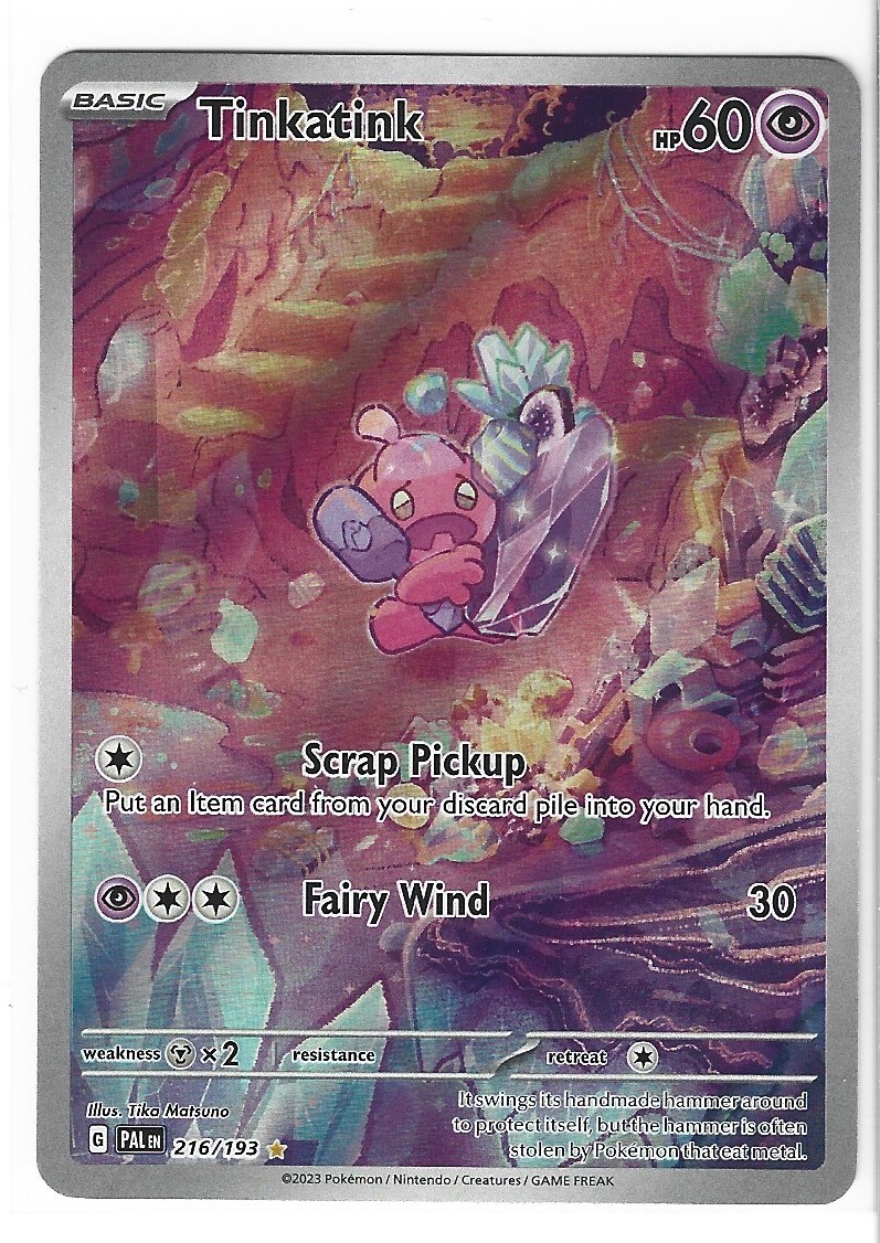 Tinkatink 216/193 Sv02: Paldea Evolved Holo