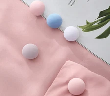 4PCS Mushroom Quilt Holder Macaron Non-slip Quilt Blanket Clip One Key to Unlock