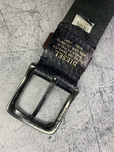 Vintage Diesel Cow Leather Belt Size 105/42 Mens Belt - Picture 18 of 19