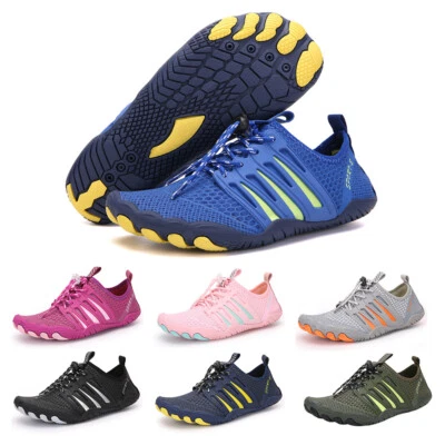 MARKENLOS Barfußschuhe Strandschuhe Wasserschuhe Wanderschuhe Trekkingschuhe Turnschuhe DE