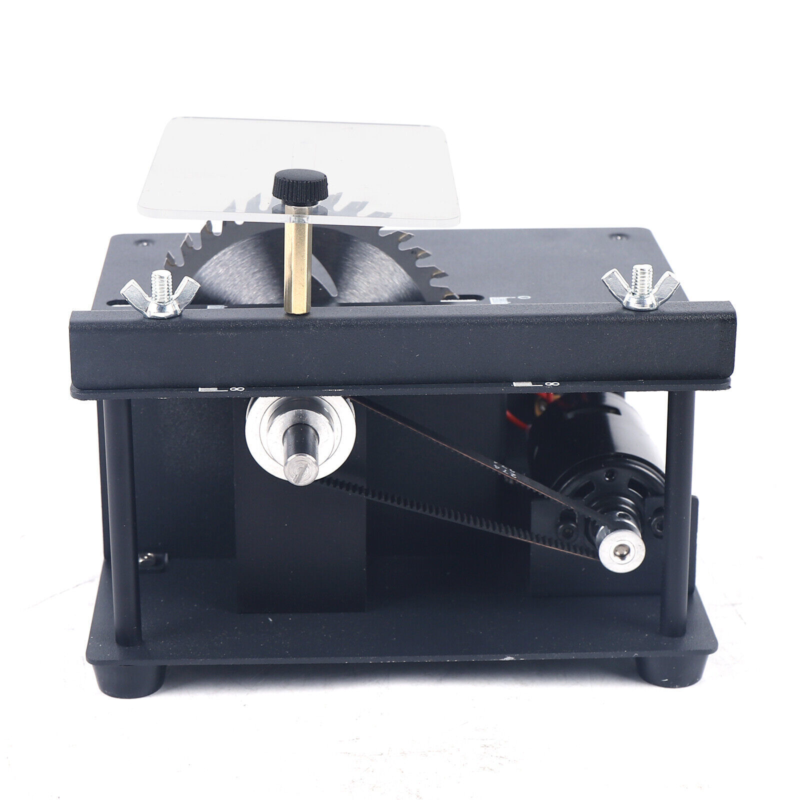 360W Mini Table Saw Dual Motor - 14000 RPM Bench Cutting Machine For DIY Woodworking