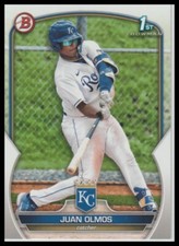2023 Bowman Juan Olmos Prospects Kansas City Royals