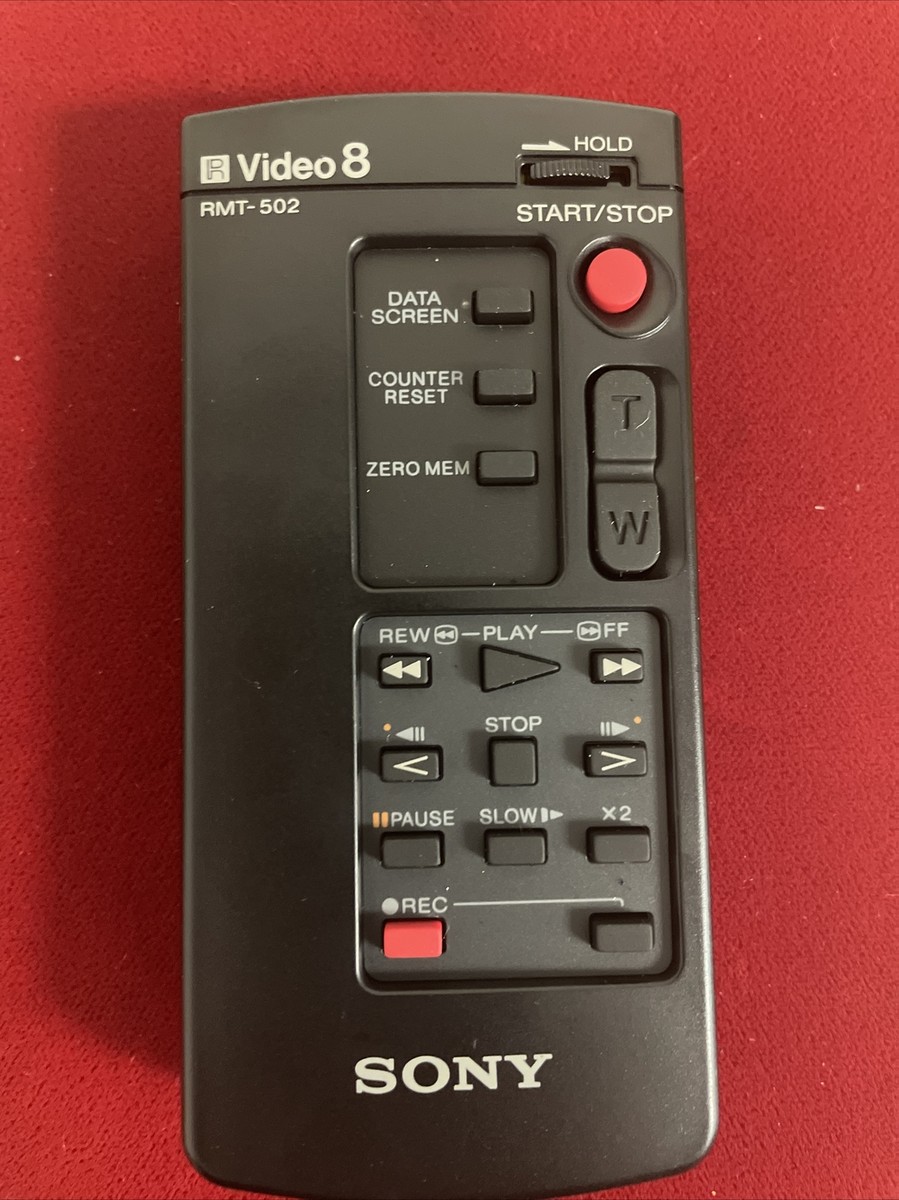 Sony RMT-502 OEM Video 8 Handy-Camcorder Remote Control for CCD
