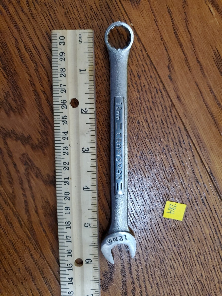Vintage Craftsman 12mm Combination Wrench 12 Point Metric -VA