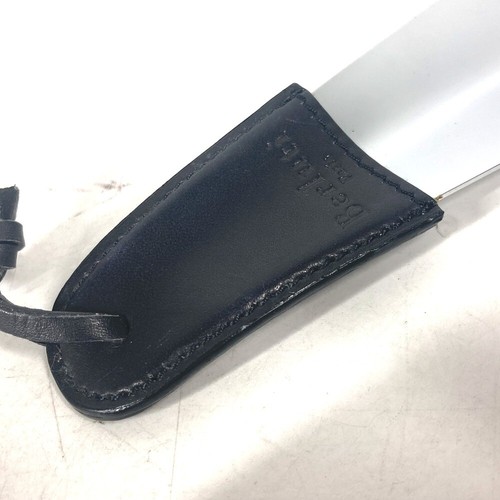Berluti Shoehorn shoehorn interior Shoehorn Leather / Metal Black/Silver - Picture 6 of 8