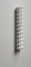 Terminal Connector Block Electrical Wire Tidy 60 Amps Strip - 6 or 12 holes