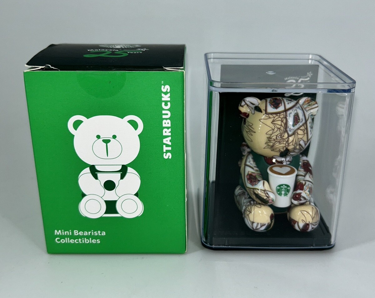 NEW Starbucks Malaysia 25 Years Exclusive Mini Bearista Figure