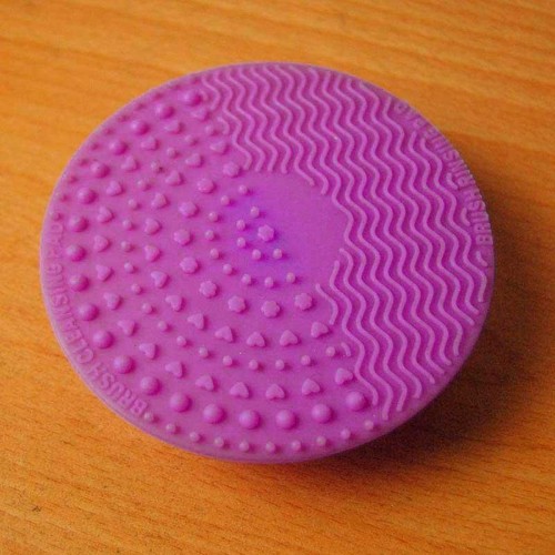 New Makeup Washing Brush Cleaning Cosmetic Mini Mat Silicone Scrubber Pad AU - Picture 8 of 10