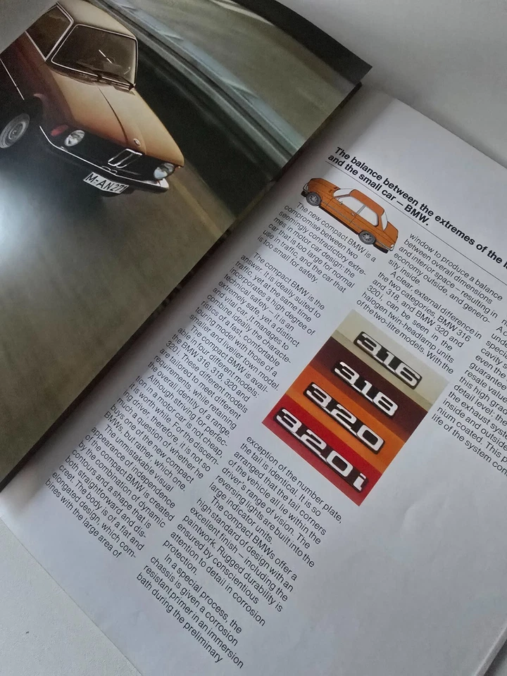Original BMW E21 3 Series Brochure RARE COLLECTORS ITEM C.1970s - Image 2 of 4