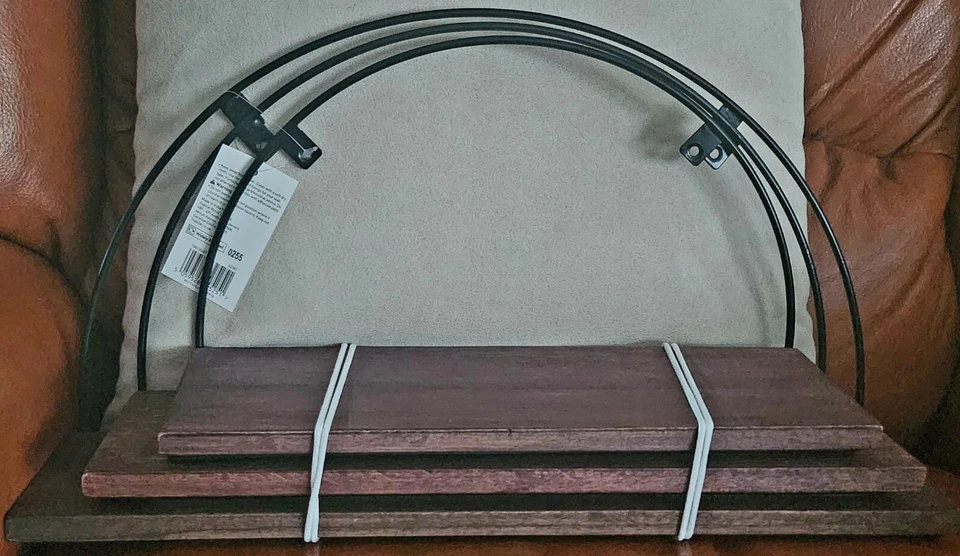 Juego de 3 estanterías de madera Habitat Mid Century Foto 2 de 4