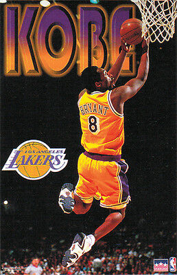 Kobe Dunk Contest Poster Lakers Poster NBA Poster Kobe -  Sweden