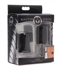 Master Series Black Viper Breast Nipple Suckers Enlarger Nipple Play Sex Toys