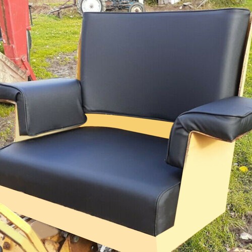 Asiento con reposabrazos + respaldo para John Deere Crawler Dozer 420 430 440 1010 2010 - Imagen 8 de 17