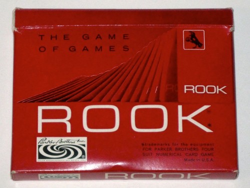 Vintage 1968 Parker Brothers ROOK Kartenspiel! KOMPLETT in Originalkarton & Koffer! - Bild 1 von 6