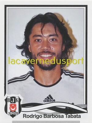 019 RODRIGO TABATA BRAZIL BESIKTAS STICKER PANINI SPORT TOTO SÜPER LIG 2010 2011