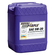 Royal Purple High Performance 5W-20 SAE 5 Gallons Pail Synthetic Motor Oil 05520