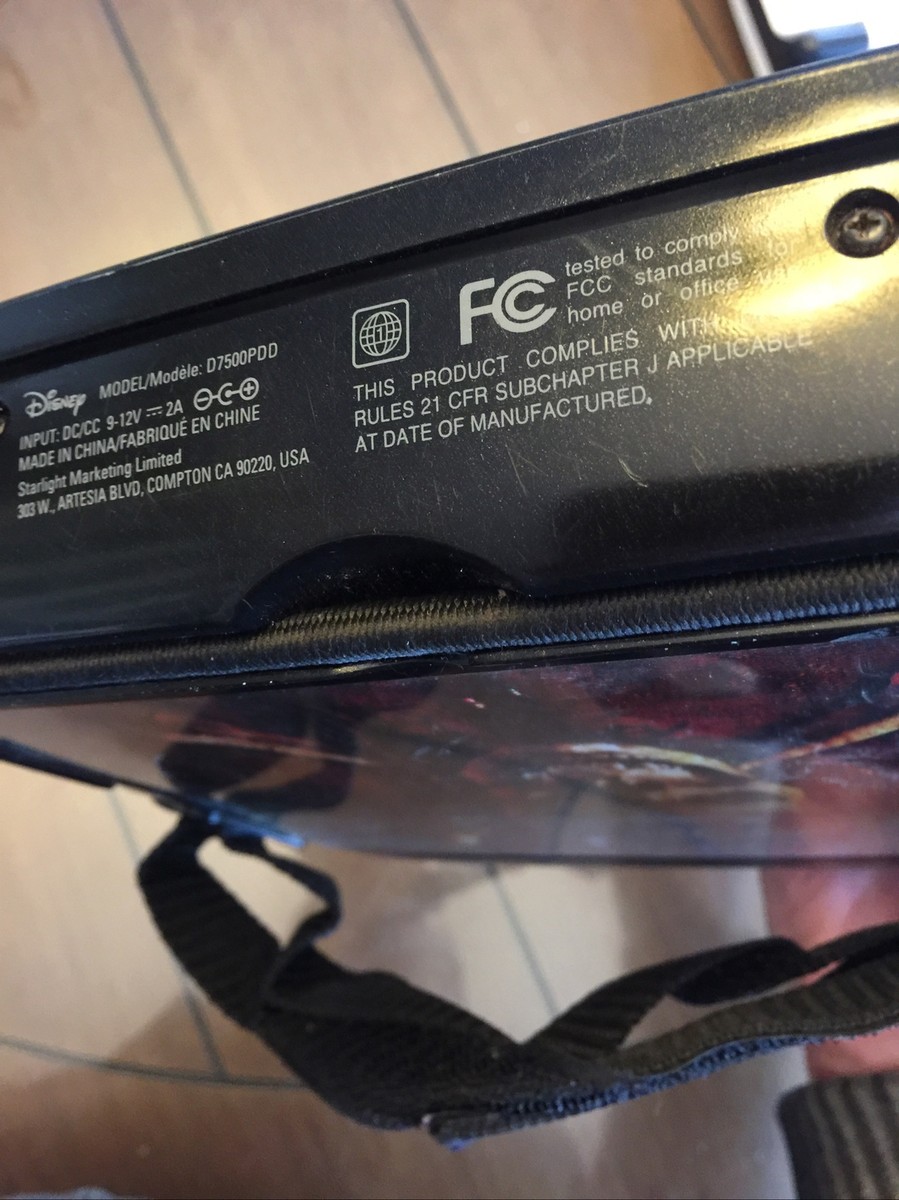 フライト236 LBX-752 [DVD] 9jupf8b Rare Portable Disney Dual Screen DVD CD RW Player for parts
