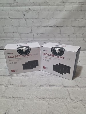 LEONLITE 6  LED Step Lights, Dimmable, 3.5W, 3000K/4000K/5000K, Set Of 6 New