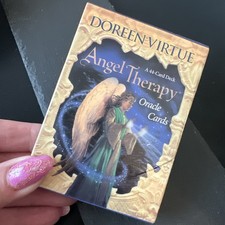 Angel Therapy Oracle 44 Tarot Cards Doreen Virtue Pagan Wicca