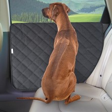 Dog Car Door Protector   Anti-Scratch/Stain-Resistant, Window-Roll-Compati