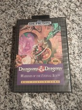 COMPLETE Dungeons & Dragons WARRIORS OF THE ETERNAL SUN Sega Genesis CIB D&D