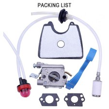 Carburetor For Husqvarna 125B 125BX 125BVX Blower Carb W/ Air Filter Gasket Kit