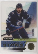 2020 Upper Deck Synergy Exceptional Stars Gold 270/449 Blake Wheeler #ES-13 6f8