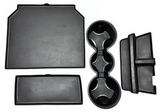 2006-09 Dodge Ram Business Center Console Cup Holder And Mat Tray Inserts Oem 2006-09 Dodge Ram Business Center Console Cup Holder And Mat Tray Inserts Oem