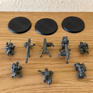 Warhammer 40k Astra Militarum Heavy Weapons Squad Item 485 4