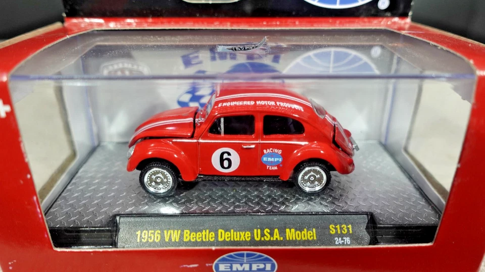 M2 Machines EMPI 1956 VW Beetle Deluxe USA Model 1/64 - Image 2 of 2